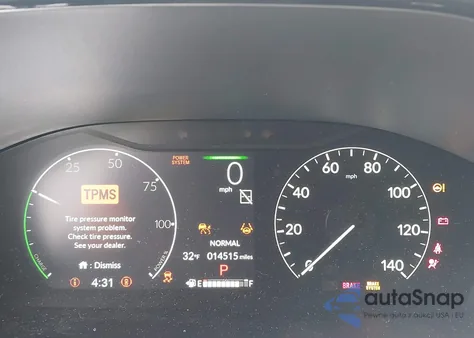 2025 Honda Cr-V Hybrid Sport-L из США, поврежденный, VIN 7FARS6H84SE080250